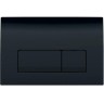 Клавиша смыва Geberit Delta 50 115.119.DW.1 Черная глянцевая