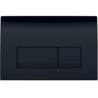 Клавиша смыва Geberit Delta 50 115.119.DW.1 Черная глянцевая