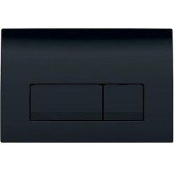 Клавиша смыва Geberit Delta 50 115.119.DW.1 Черная глянцевая