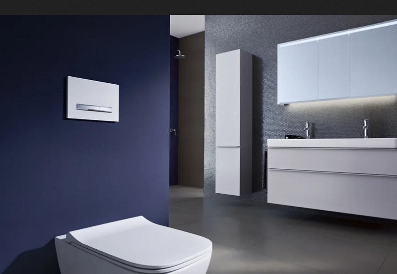 Тумба под раковину Geberit Smyle Square 120 500.355.00.1 подвесная Белая