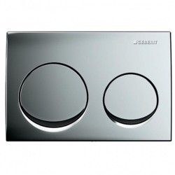 Кнопка смыва Geberit Alpha 115.040.21.5 цвет Хром глянцевый