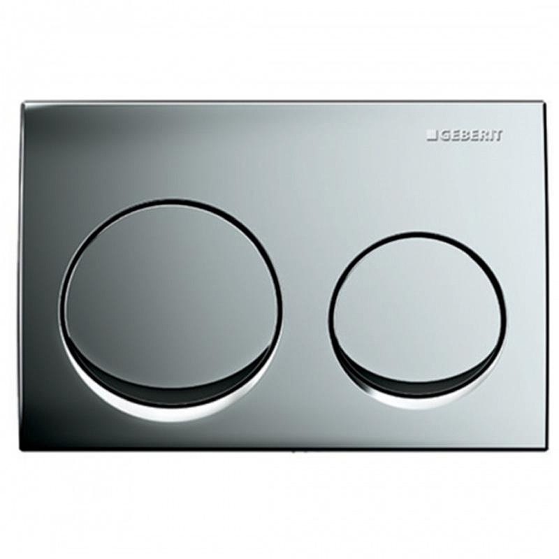 Кнопка смыва Geberit Alpha 115.040.21.5 цвет Хром глянцевый