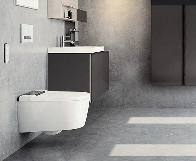 Унитаз биде Geberit AquaClean Sela 146.224.11.1 подвесной с сиденьем Микролифт
