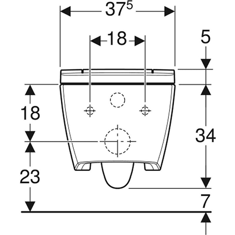 Унитаз биде Geberit AquaClean Sela 146.224.11.1 подвесной с сиденьем Микролифт