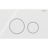 Кнопка смыва Geberit Sigma 40 115.628.SI.1 цвет Белый