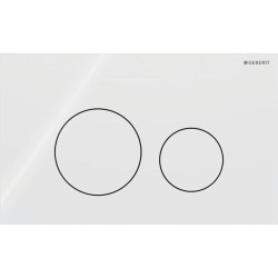 Кнопка смыва Geberit Sigma 40 115.628.SI.1 цвет Белый