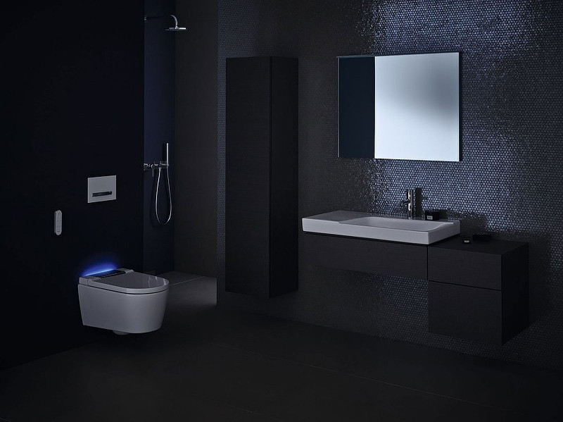 Унитаз биде Geberit AquaClean Sela 146.224.21.1 Белый с сиденьем Микролифт