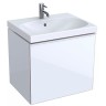 Тумба под раковину Geberit (Keramag) Acanto 60 500.609.01.2 подвесная Белая глянцевая