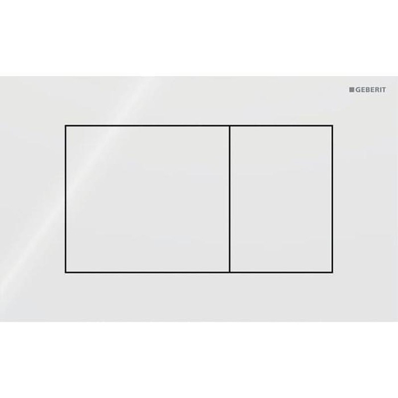 Кнопка смыва Geberit Sigma 40 115.629.SI.1 цвет Белый