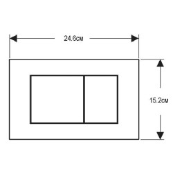 Кнопка смыва Geberit Sigma 40 115.629.SJ.1 цвет Черный