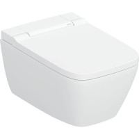 Унитаз биде Geberit AquaClean Sela Square 146.250.01.1 цвет Белый с сиденьем Микролифт