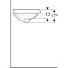 Раковина Geberit VariForm 500.700.01.2