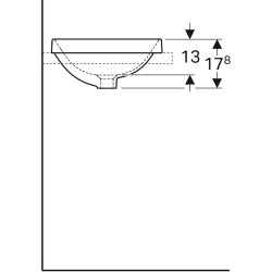 Раковина Geberit VariForm 500.700.01.2
