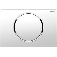 Клавиша смыва Geberit Sigma 10 115.758.KJ.5 Белый/хром