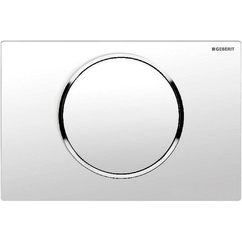 Клавиша смыва Geberit Sigma 10 115.758.KJ.5 Белый/хром