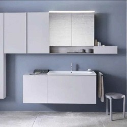 Тумба под раковину Geberit (Keramag) Acanto 74 500.611.01.2 подвесная Белая глянцевая