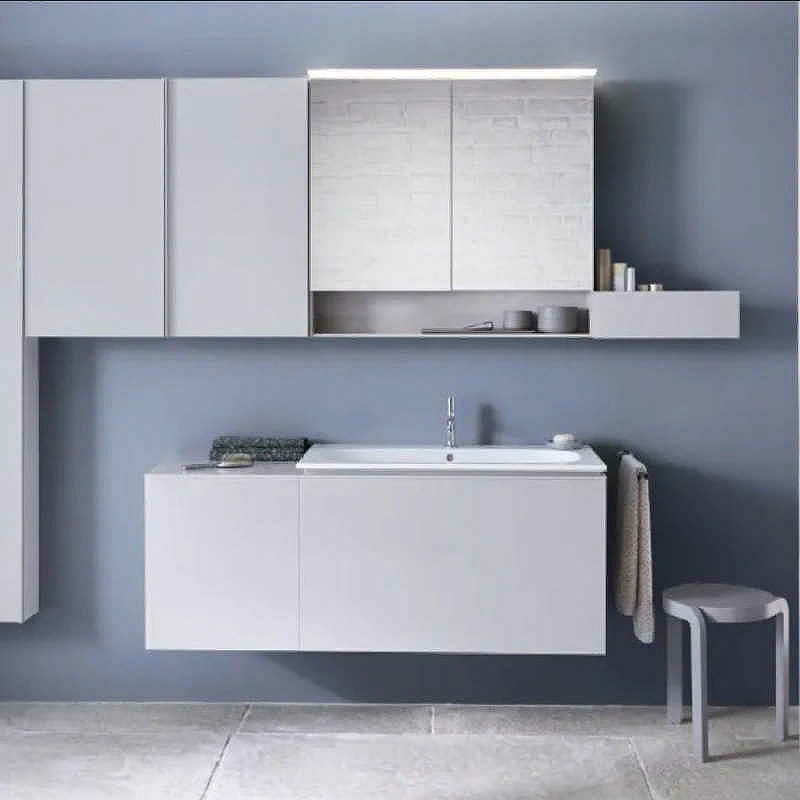 Тумба под раковину Geberit (Keramag) Acanto 74 500.611.01.2 подвесная Белая глянцевая