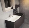 Тумба Geberit Acanto 45 500.618.01.2 подвесная Белое стекло