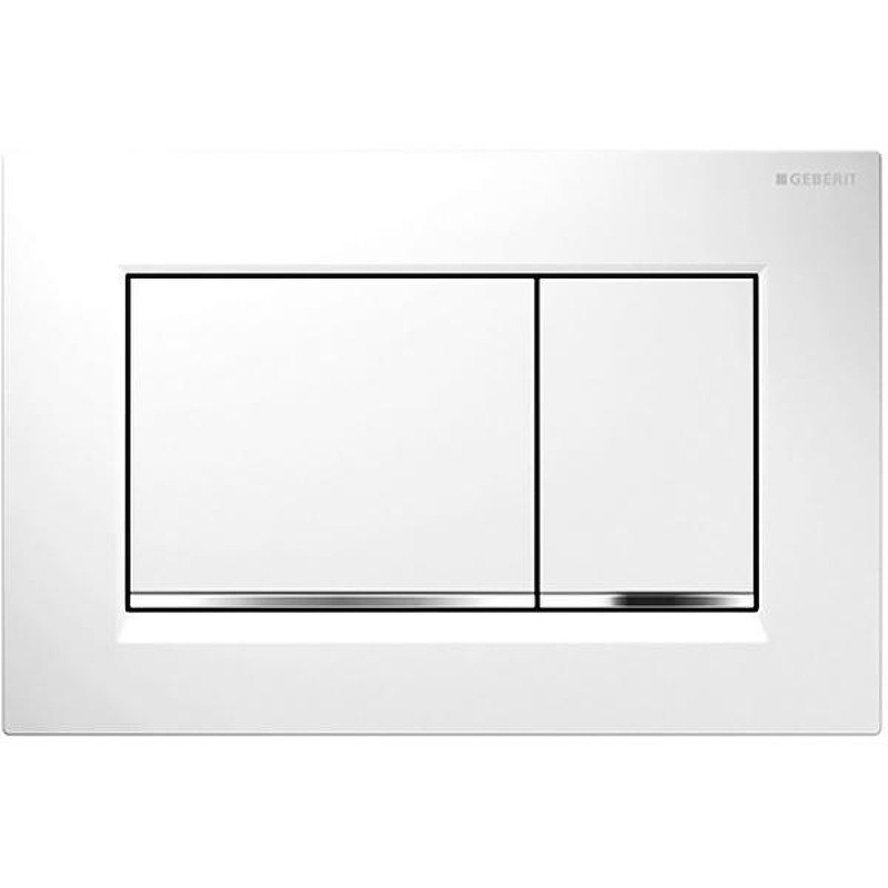 Клавиша смыва Geberit Sigma 30 115.883.KJ.1 Белый/хром