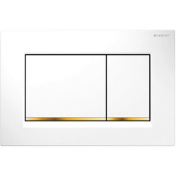 Клавиша смыва Geberit Sigma 30 115.883.KK.1 Белый/золото
