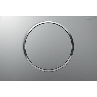 Клавиша смыва Geberit Sigma 10 115.758.JQ.5 Матовый хром лакированный, глянцевый хром