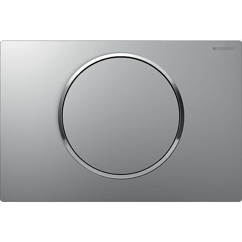 Клавиша смыва Geberit Sigma 10 115.758.JQ.5 Матовый хром лакированный, глянцевый хром