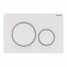 Клавиша смыва Geberit Sigma 20 115.882.11.1 Белая глянцевая и матовая