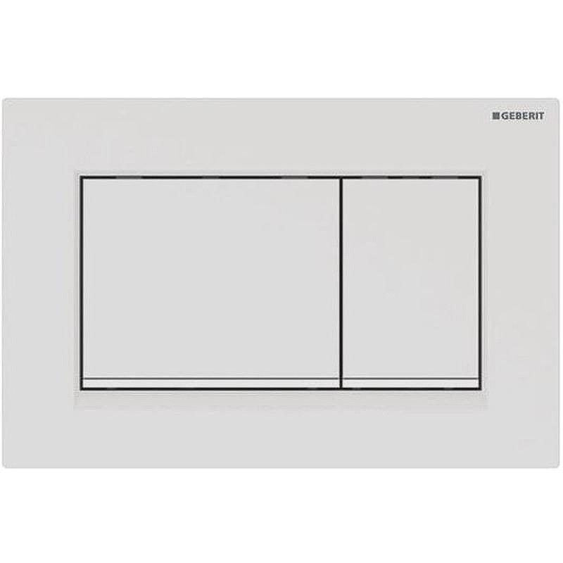 Клавиша смыва Geberit Sigma 30 NEW 115.883.01.1 белый матовый