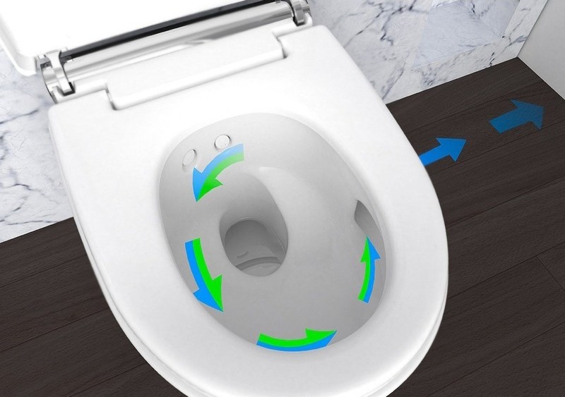 Унитаз биде Geberit AquaClean Mera Comfort 146.214.21.1 Белый альпин/Хром