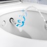 Унитаз биде Geberit AquaClean Mera Comfort 146.214.21.1 Белый альпин/Хром