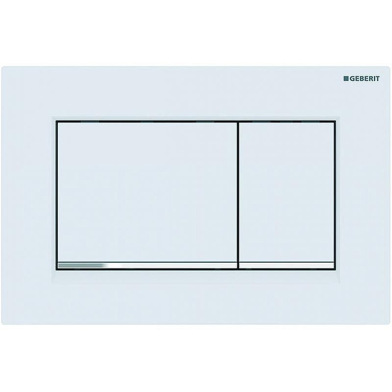 Клавиша смыва Geberit Sigma 30 NEW 115.883.JT.1 белый матовый